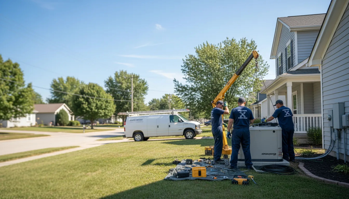Generator Installation in Bentley, KS near me